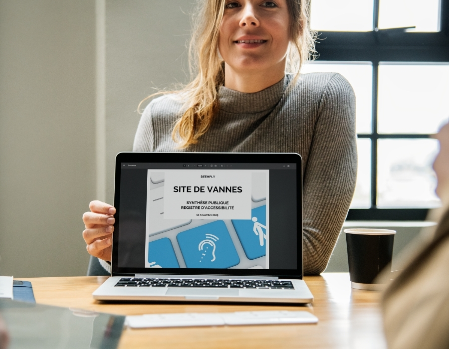Conformité et traçabilité garanties avec le registre d'accessibilité ERP Deemply