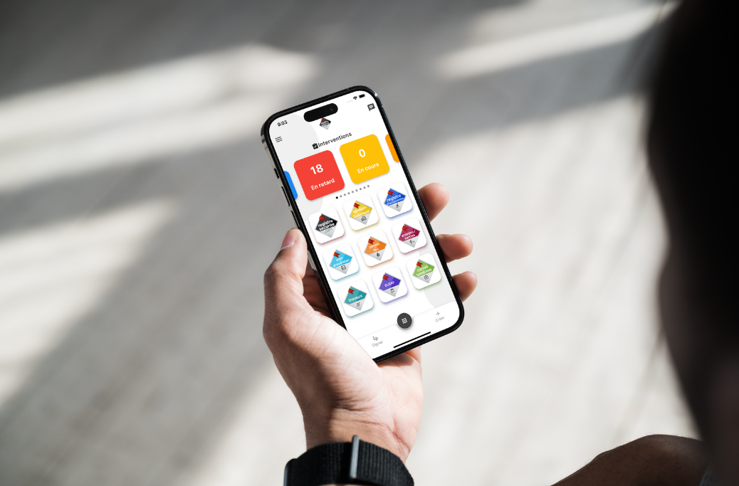 application gestion de travaux en entreprise