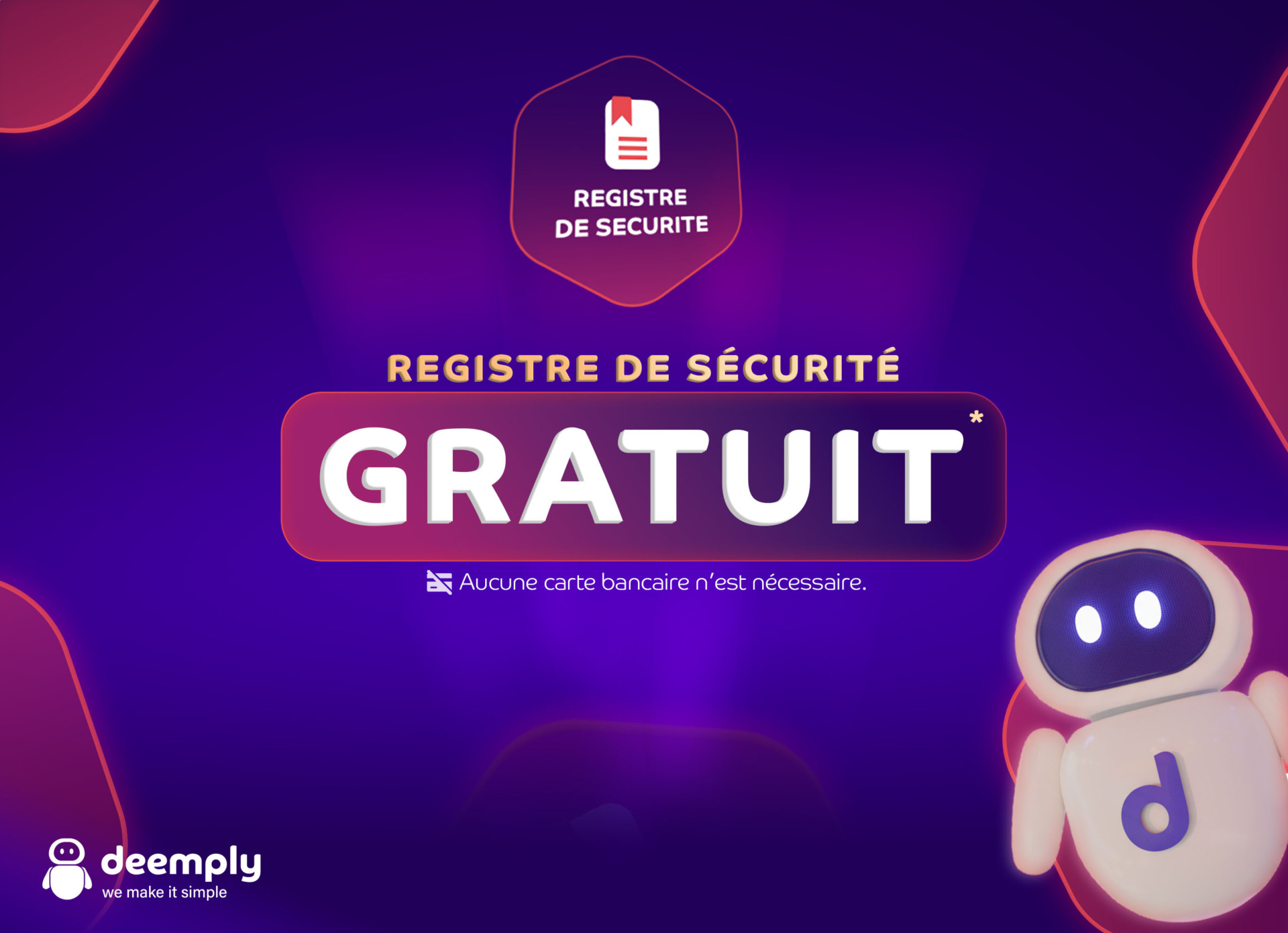 Découvrez le registre sécurité gratuite : la nouveauté signée Deemply