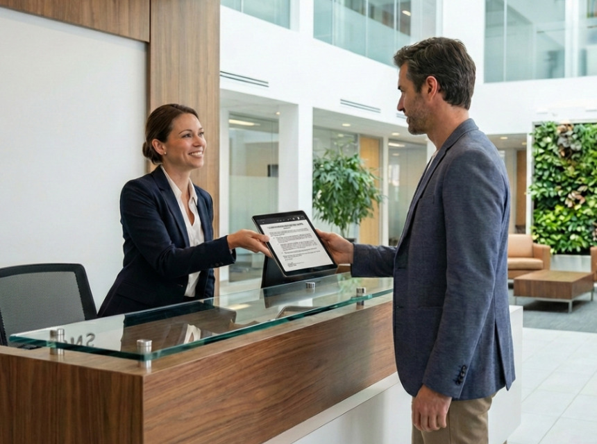 Registre visiteur L’atout sécurité et conformité que chaque chef d’entreprise doit maîtriser