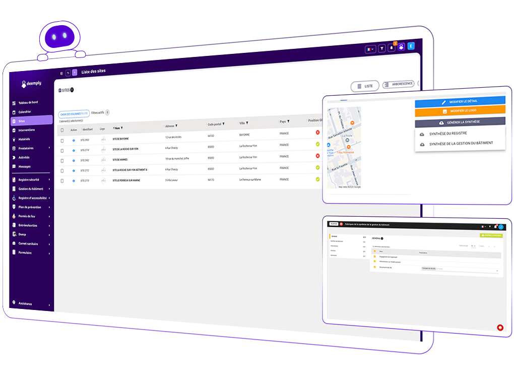 logiciel suivi intervention pour gestion batiment
