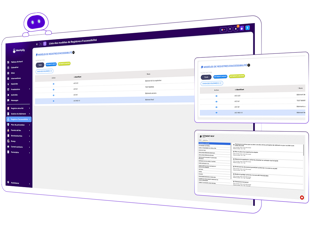 registre public d accessibilité modele